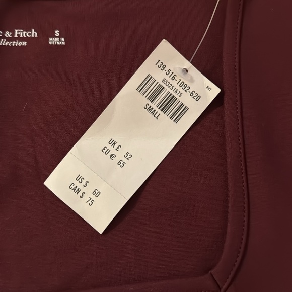 NWT Abercrombie & Fitch Ponte Squareneck Bodysuit - Picture 5 of 7